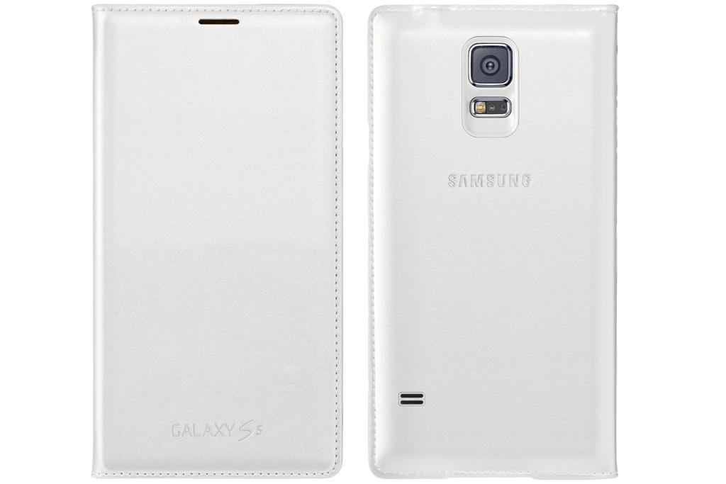 Genuine Samsung Galaxy S5 Flip Wallet Cover